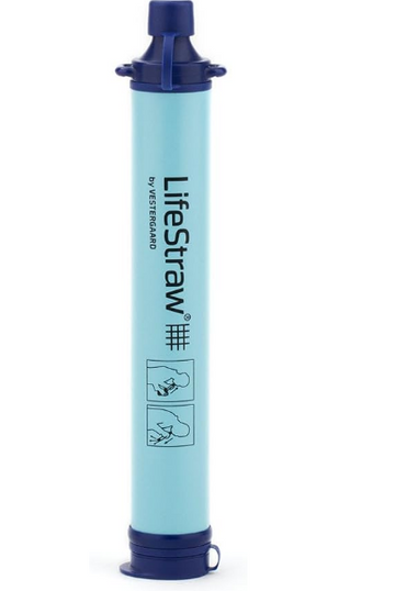 LifeStraw Personal Water Filter for Hiking, Camping, Travel, and Emergency Preparedness